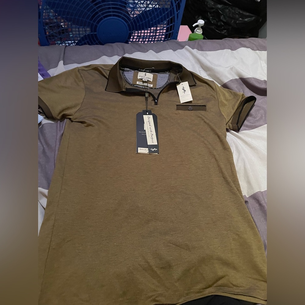 Olive green Scott James Tee